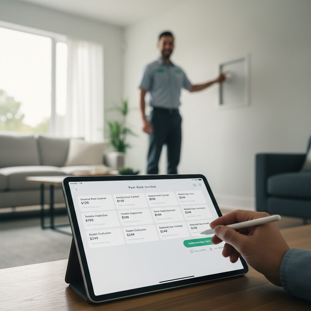 How to Hire a Pest‑Control Pro Without Phone Tag, Vague Quotes, or Hidden Fees