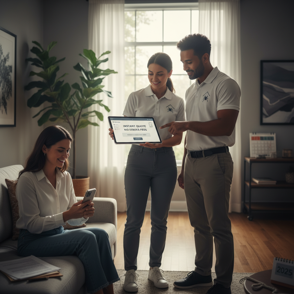 How to Hire a Pest‑Control Pro in 2025 Without Phone Tag, Vague Quotes, or Hidden Fees