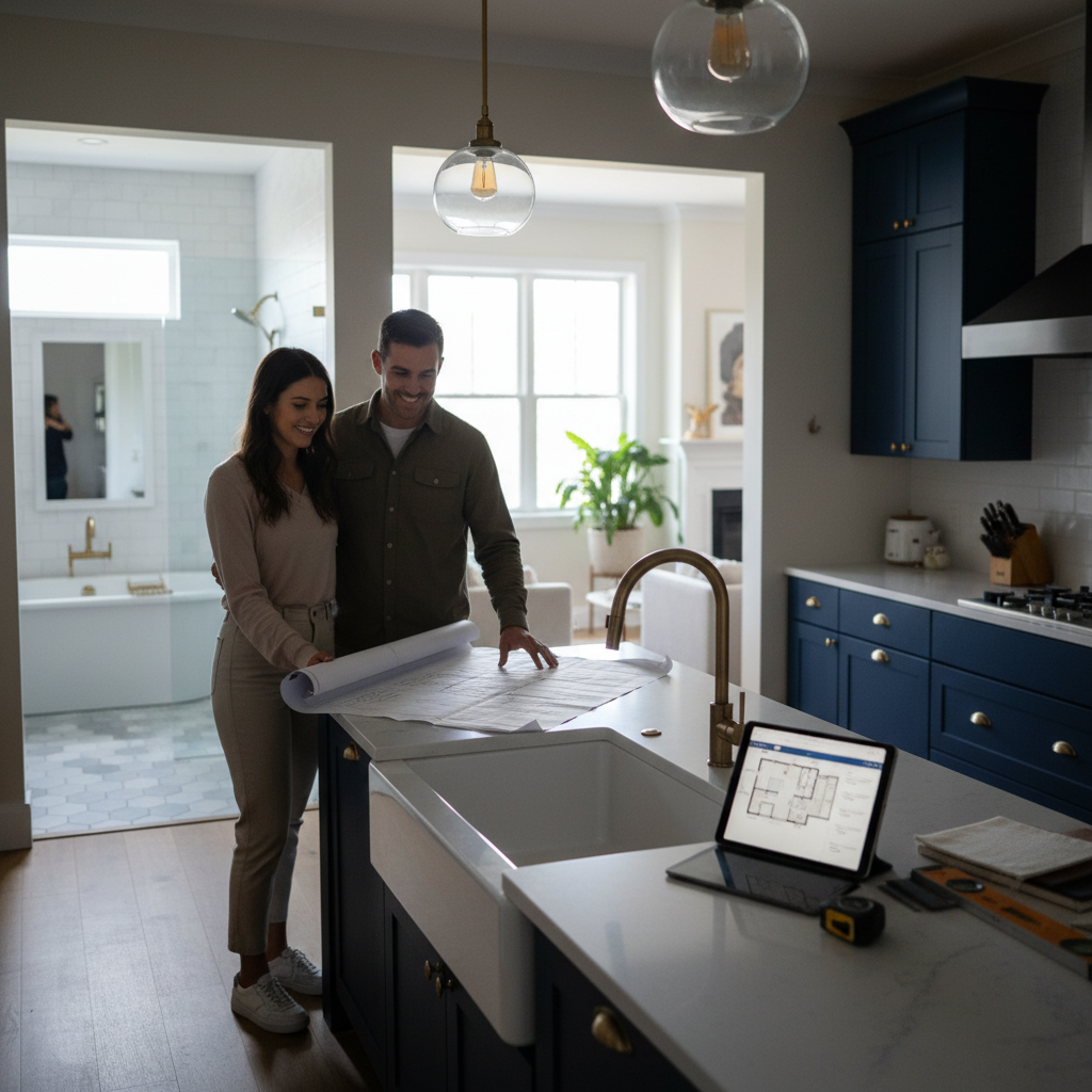 Kitchen & Bath Remodeling: A Homeowner’s Complete Guide to Costs, Hiring, and a Stress‑Free Workflow