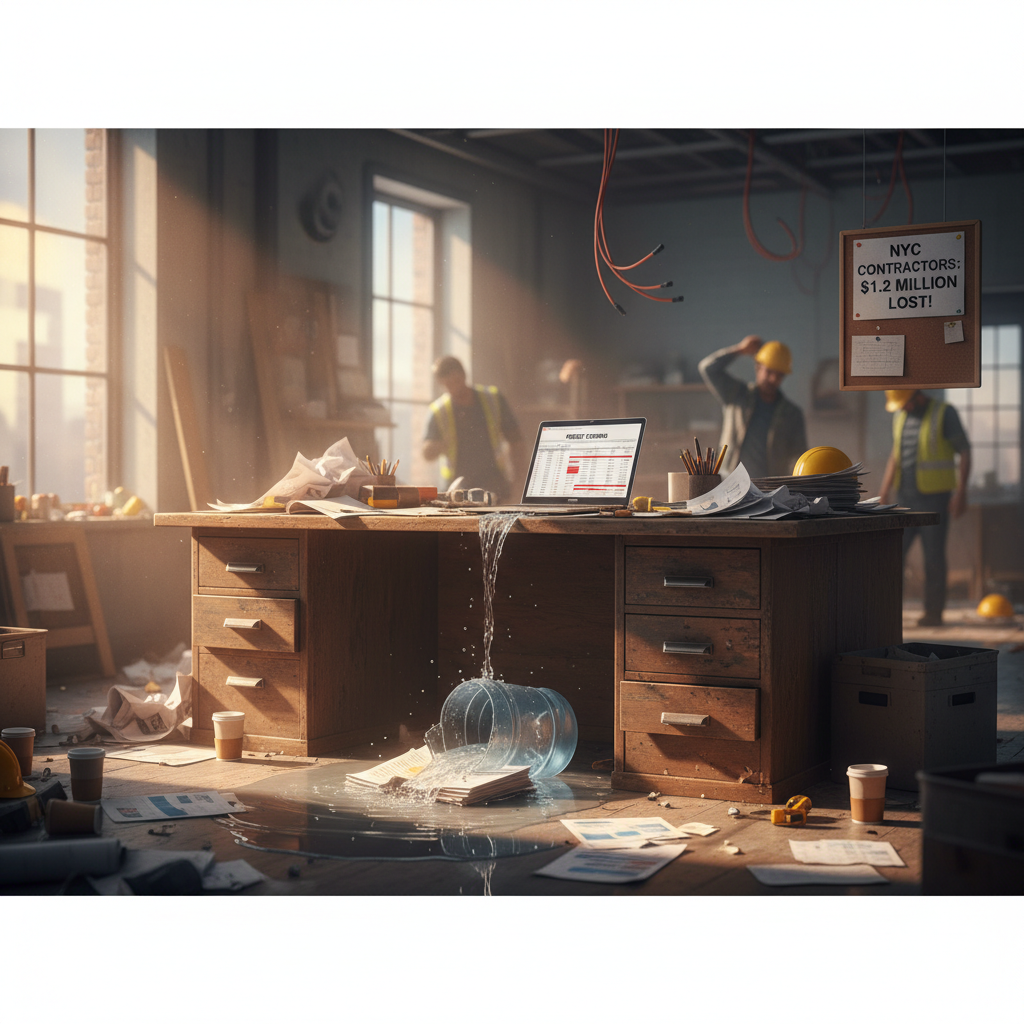 The $1.2 Million Leak: How Inefficient Workflows Are Crippling NYC Contractors