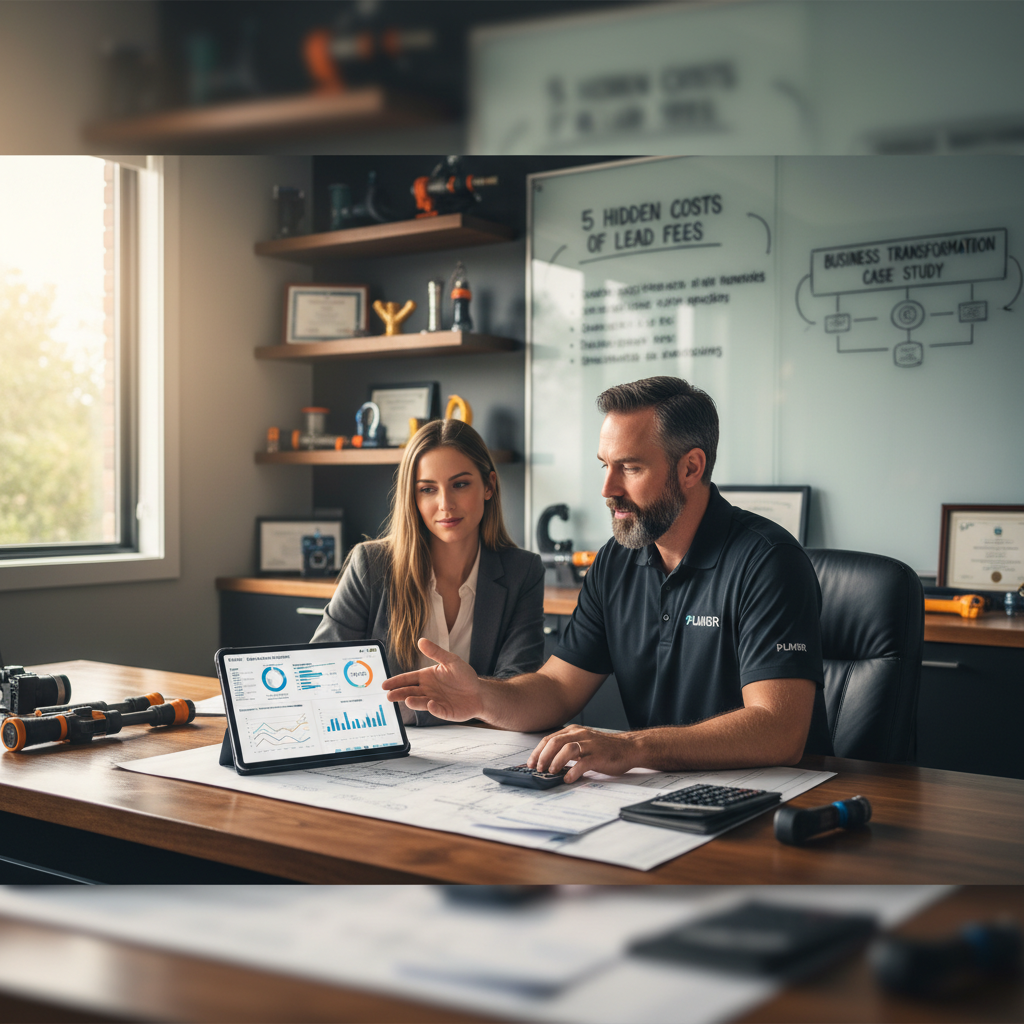 The 5 Hidden Costs of Lead Fees: A $10,000 Case Study on How PLMBR's Seeker Agents and Provider Agents Transformed a Contractor's Business