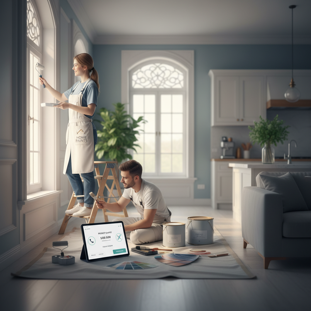 The Homeowner’s Ultimate Guide to Interior Painting — How to Get Exact Quotes, Safe Payments, and Zero Phone Tag