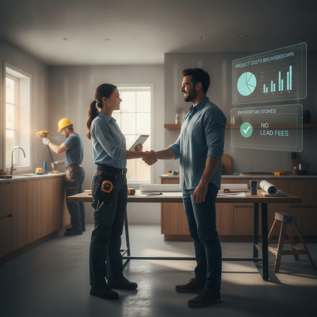The Complete 2024 Guide to Hiring a General Remodeler – Avoid Lead Fees, Get Transparent Quotes, and Secure Payments
