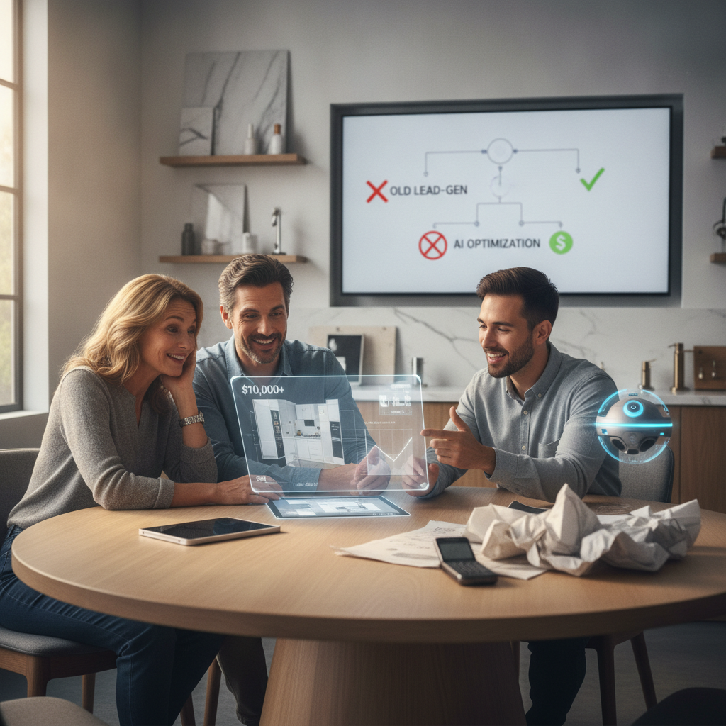 Why the Old Lead‑Gen Model Is Dead for Kitchen & Bath Remodeling – And How AI Is Saving Homeowners $10K+