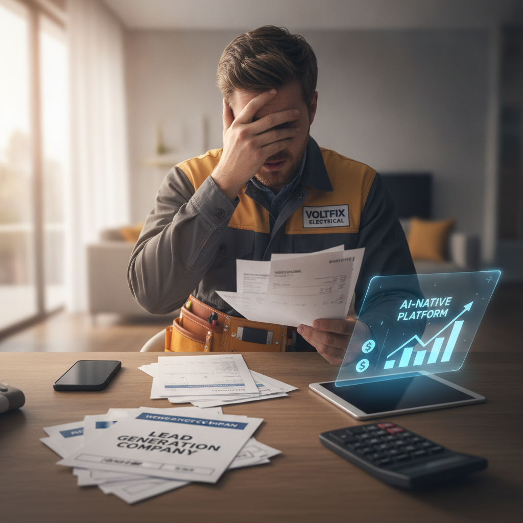 Why Paying for Leads Is Killing Your Electrical Business – And How an AI‑Native Platform Saves You Money