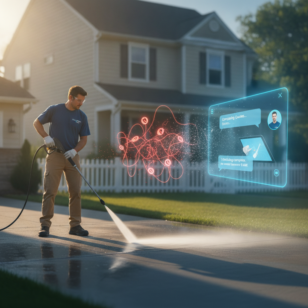 The Real Cost of Hiring a Pressure‑Washing Pro (And How AI Can End the Phone‑Tag Nightmare)