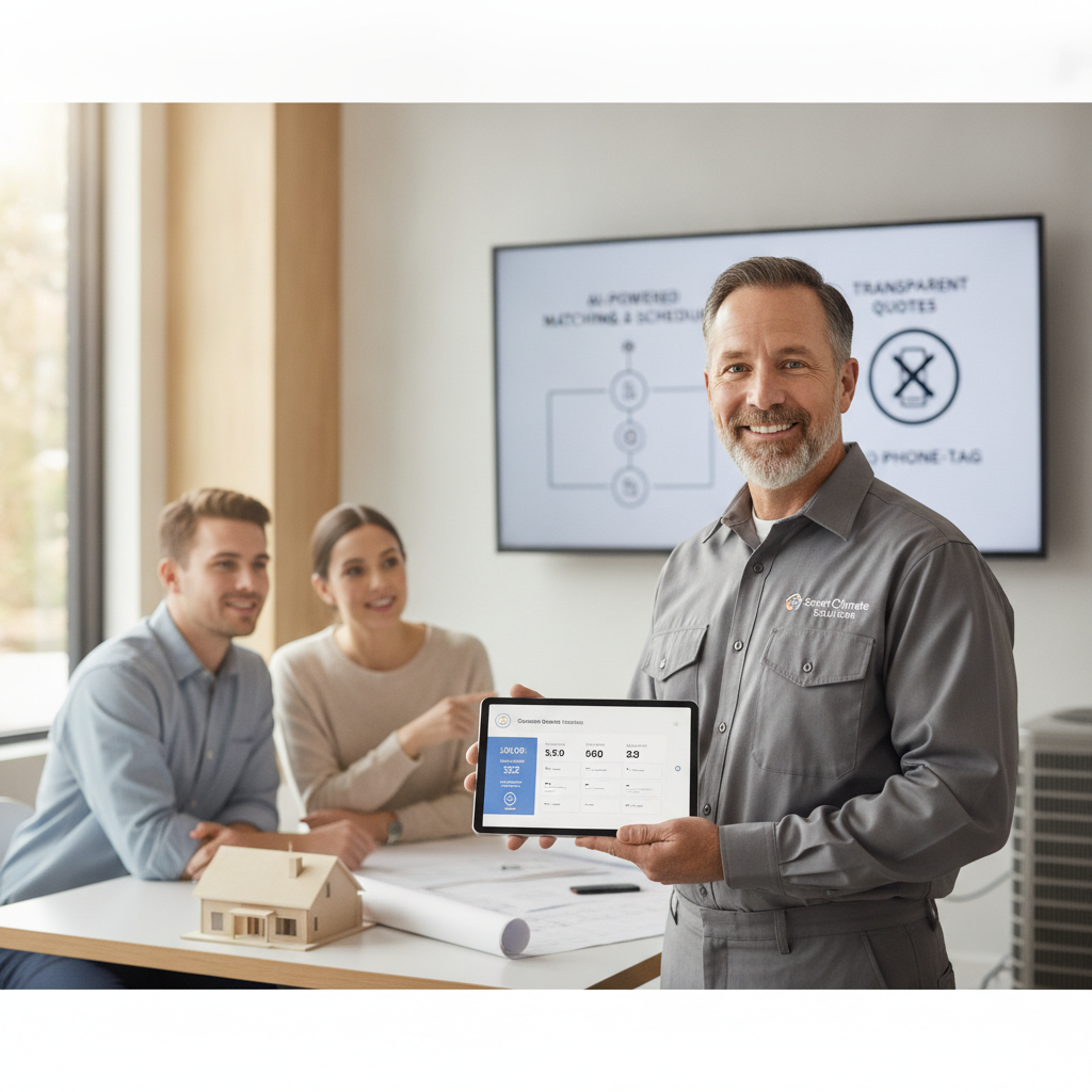 The Ultimate Homeowner’s Guide to Hiring an HVAC Contractor: Transparent Quotes, No Phone‑Tag, and AI‑Powered Confidence