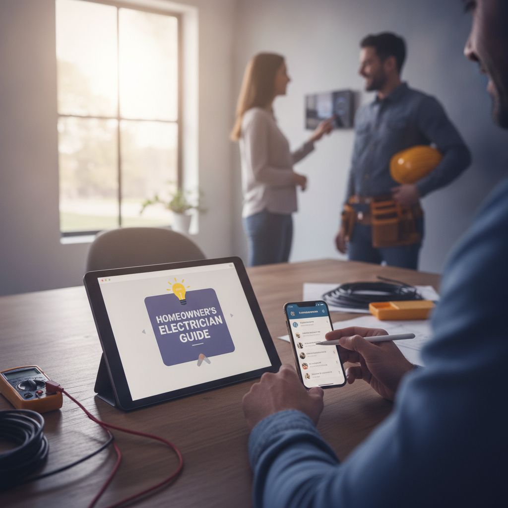 How to Hire an Electrician Without Phone Tag – The Complete Homeowner Guide